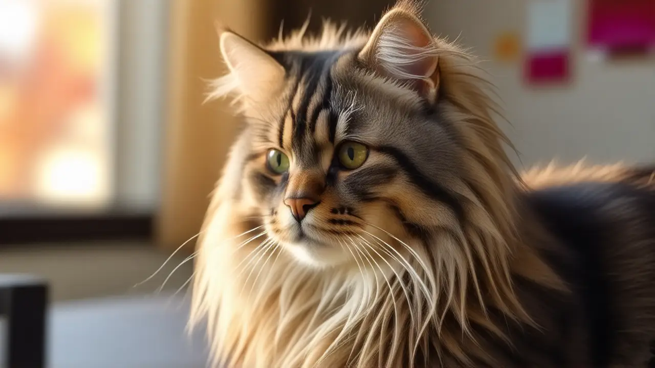 Gato LaPerm: pelaje rizado, elegancia detallada